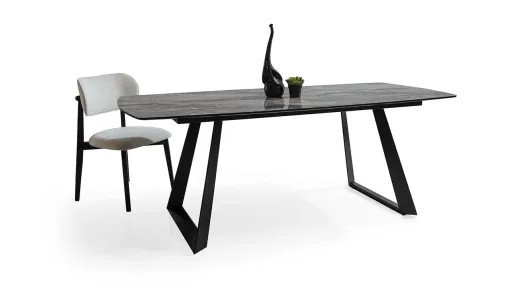 Product img 1, Como Metal Ayaklı Yemek Masası